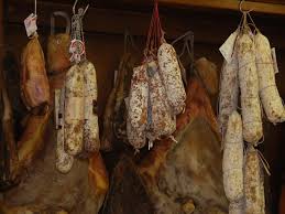 Salumi in negozio