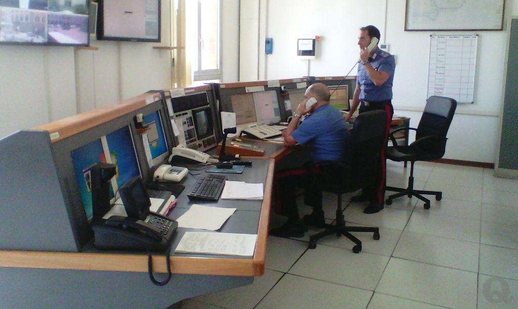 carabinieri sala operativa