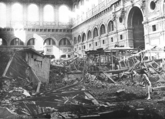 mercato bombardato