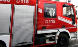 Annesso distrutto dalle fiamme