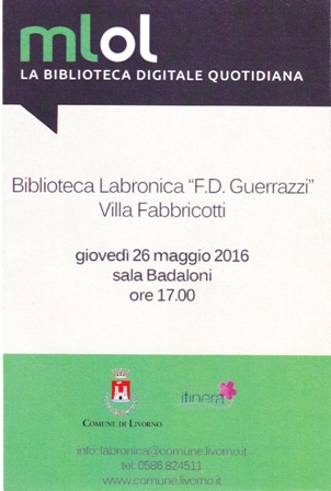 Media Library On Line portale presentato alla Biblioteca Labronica