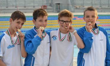 Nuoto, gli esordienti B2 campioni italiani