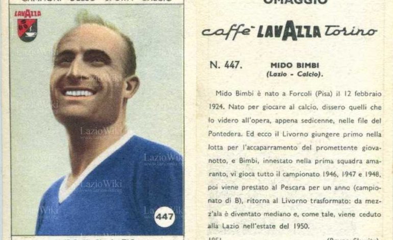 Addio Mido Bimbi, campione amaranto degli anni ’40