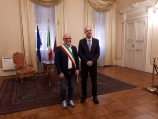 Il sindaco Nogarin riceve l’Ambasciatore d’Israele