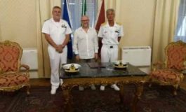 Il sindaco Nogarin incontra il nuovo comandante della Capitaneria di Porto