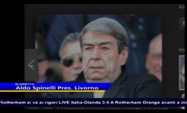 Sfogo di Spinelli in tv: “Mi avete cacciato, ma tornerò nel calcio lontano da Livorno” (Video)