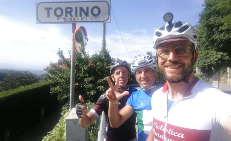 Livorno-Torino: impresa di 383km compiuta da tre ciclisti livornesi