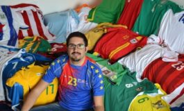 Calcio-mania, in mostra le maglie di tutte le nazionali