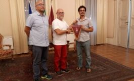 Ricevuto a Palazzo Comunale il ricercatore livornese Valerio Voliani