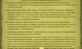 Aperto al pubblico l'Archivio storico del Comune