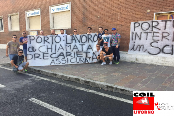 Sciopero porto, Cgil: “No a spostamenti di lavoro dal porto di Livorno a quello di Civitavecchia”