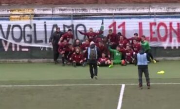 Seravezza Livorno 1-2 Vittoria in 10 contro 11