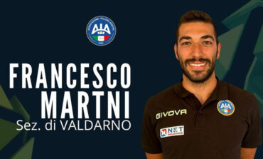 L’arbitro: al Picchi fischia Martini di Valdarno. Gara affidata ad un arbitro da trasferta