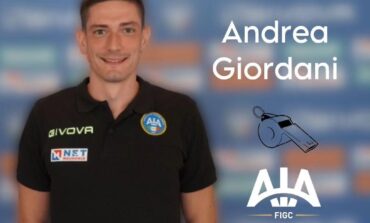 Ghiviborgo-Livorno, arbitra Andrea Giordani di Aprilia