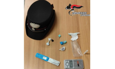 Minorenne denunciato per spaccio. Trovato con 9 dosi di cocaina