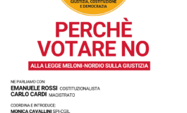 Livorno, dibattito sul referendum costituzionale: “Perché votare No alla legge Meloni-Nordio sulla giustizia”