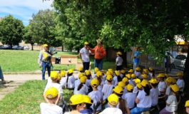 Ecologisti in erba: al Parco Masini 25 kg di rifiuti raccolti dagli alunni della Rodari
