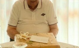 Auguri nonno Luciano, sono 102 candeline