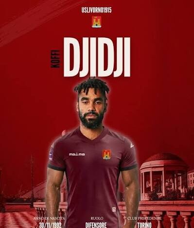Livorno, colpo di esperienza in difesa: preso Koffi Djidji ex Torino