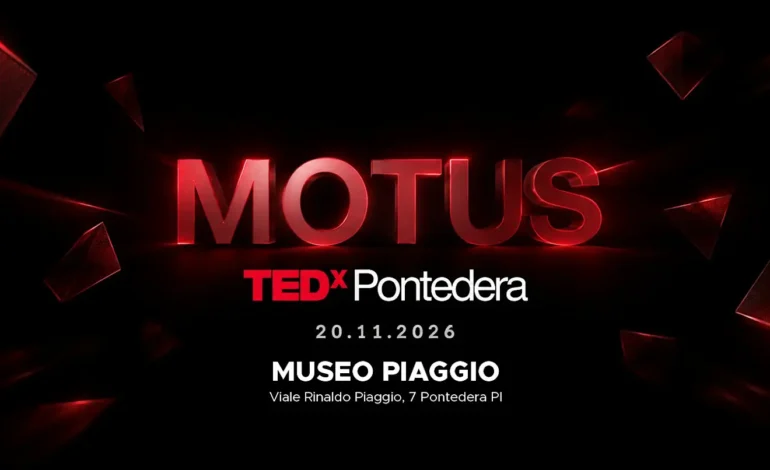 TEDxPontedera debutta al Museo Piaggio con “Motus”: nove speaker per raccontare il cambiamento