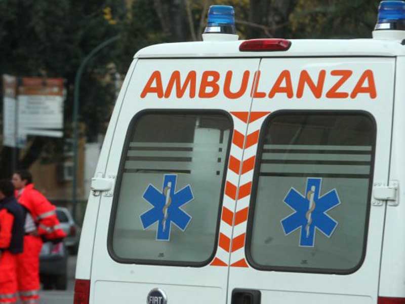 Ambulanza da dietro