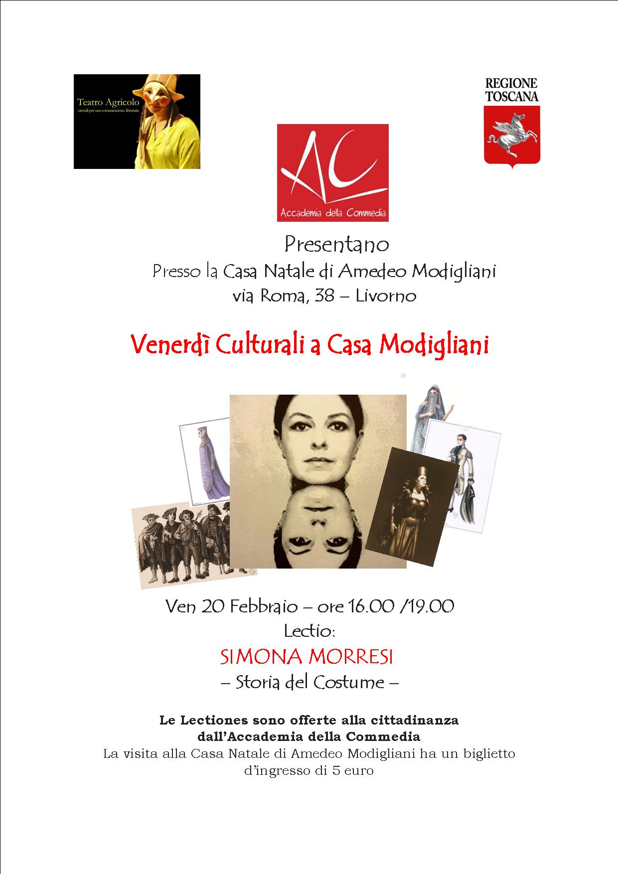 Lectio a Casa Modigliani - Simona Morresi Storia del costume