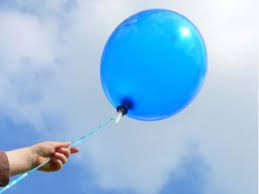 Palloncino blu