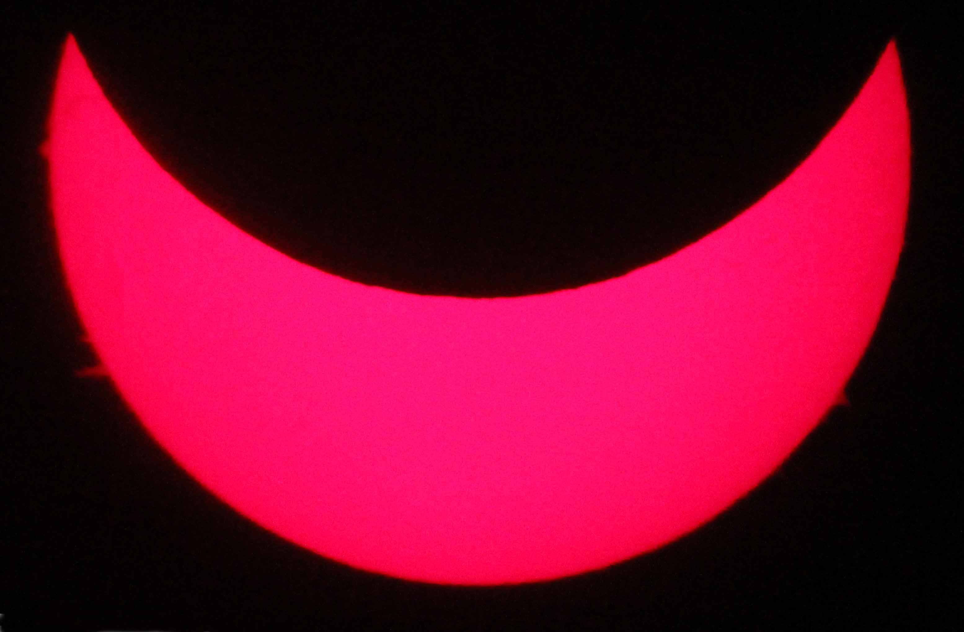 eclissi H-alfa livorno