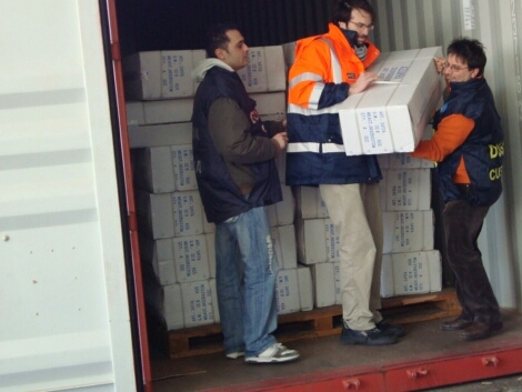Sequestro in porto di prodotti provenienti dalla Cina