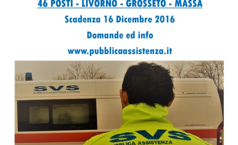 SVS. Come fare domanda per il servizio civile