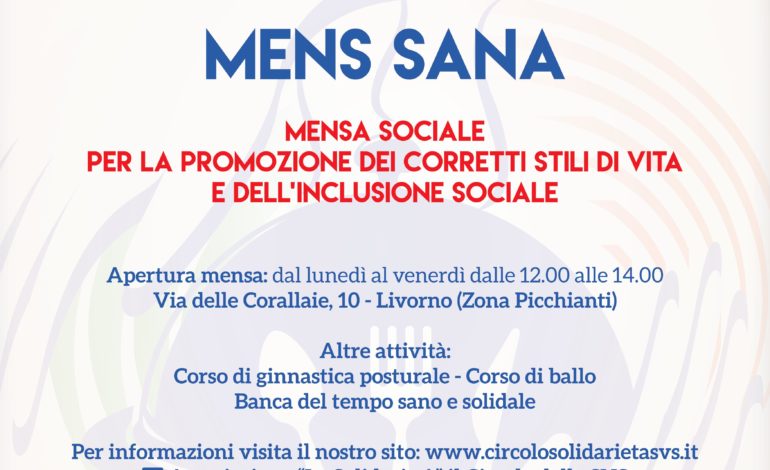 Dal 7 novembre, l’SVS apre la Mensa Popolare e del Lavoro