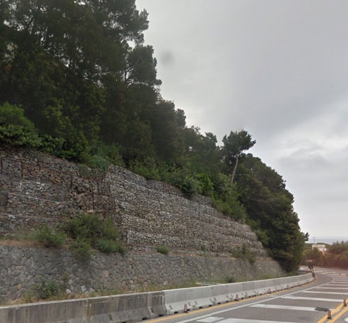 Inizio lavori sull’Aurelia alla curva del Rogiolo