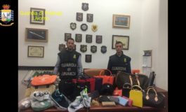 Maxi sequestro di prodotti contraffatti