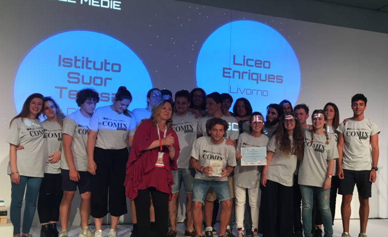 Comix Games: il liceo “Enriques” vince la medaglia d’oro