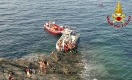 Romito, soccorsa bagnante caduta sugli scogli