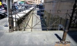Mercato Centrale. Nuovi lampioni e "ringhiera” anti cadute