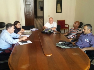 Ricevuti a Palazzo Comunale i lavoratori Gedi Printing Spa