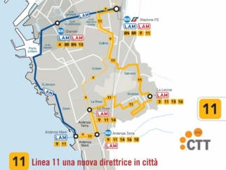 Linea 11, una nuova direttrice in città