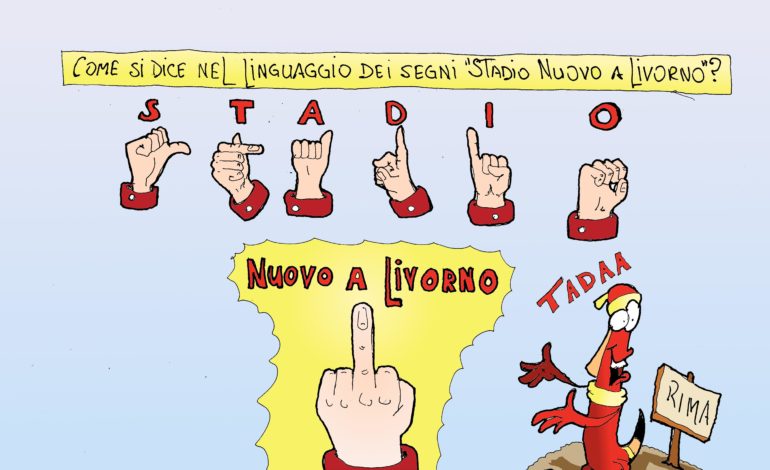 Stadio e il linguaggio labronico dei segni