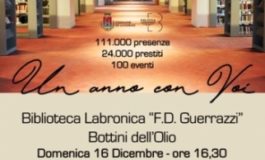 La Biblioteca dei Bottini dell’Olio compie un anno e festeggia