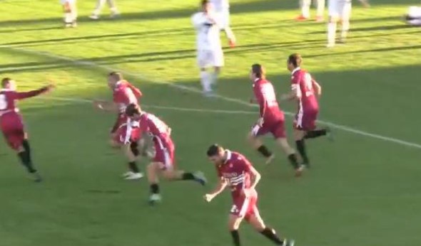 Livorno Tuttocuoio 1-0 a Seravezza