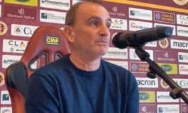 Livorno-Piombino, Angelini: "Primo posto? Pensiamo solo al campo, poi vedremo"