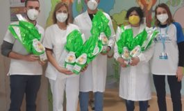 Pediatria, consegnate le uova del “Porto dei piccoli”