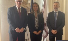La console USA in visita all'AdSP di Livorno