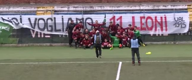 Seravezza Livorno 1-2 Vittoria in 10 contro 11
