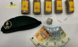 Trovato in possesso di oltre mezzo kg di droga in centro, arrestato