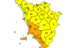 Maltempo in Toscana, allerta gialla e arancione per pioggia
