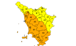 Maltempo, codice arancione su costa e Toscana occidentale