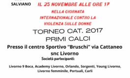 Giornata contro violenza donne, domani torneo di calcio con bambine/i del 2017
