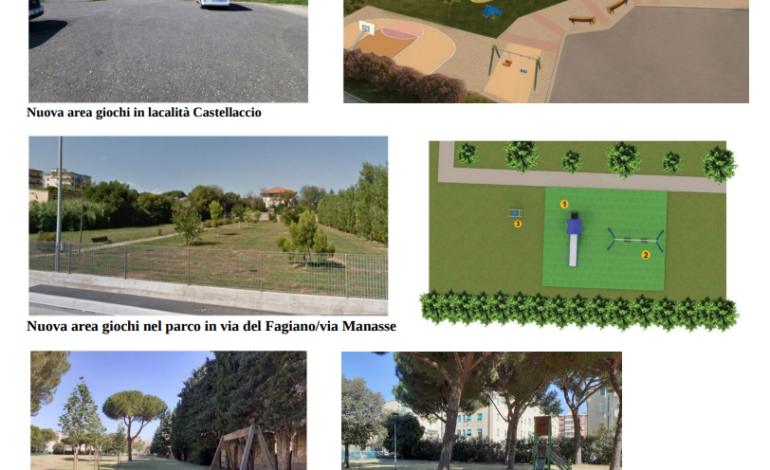 Parchi gioco inclusivi, al via i lavori: tre interventi da 200 mila euro in città